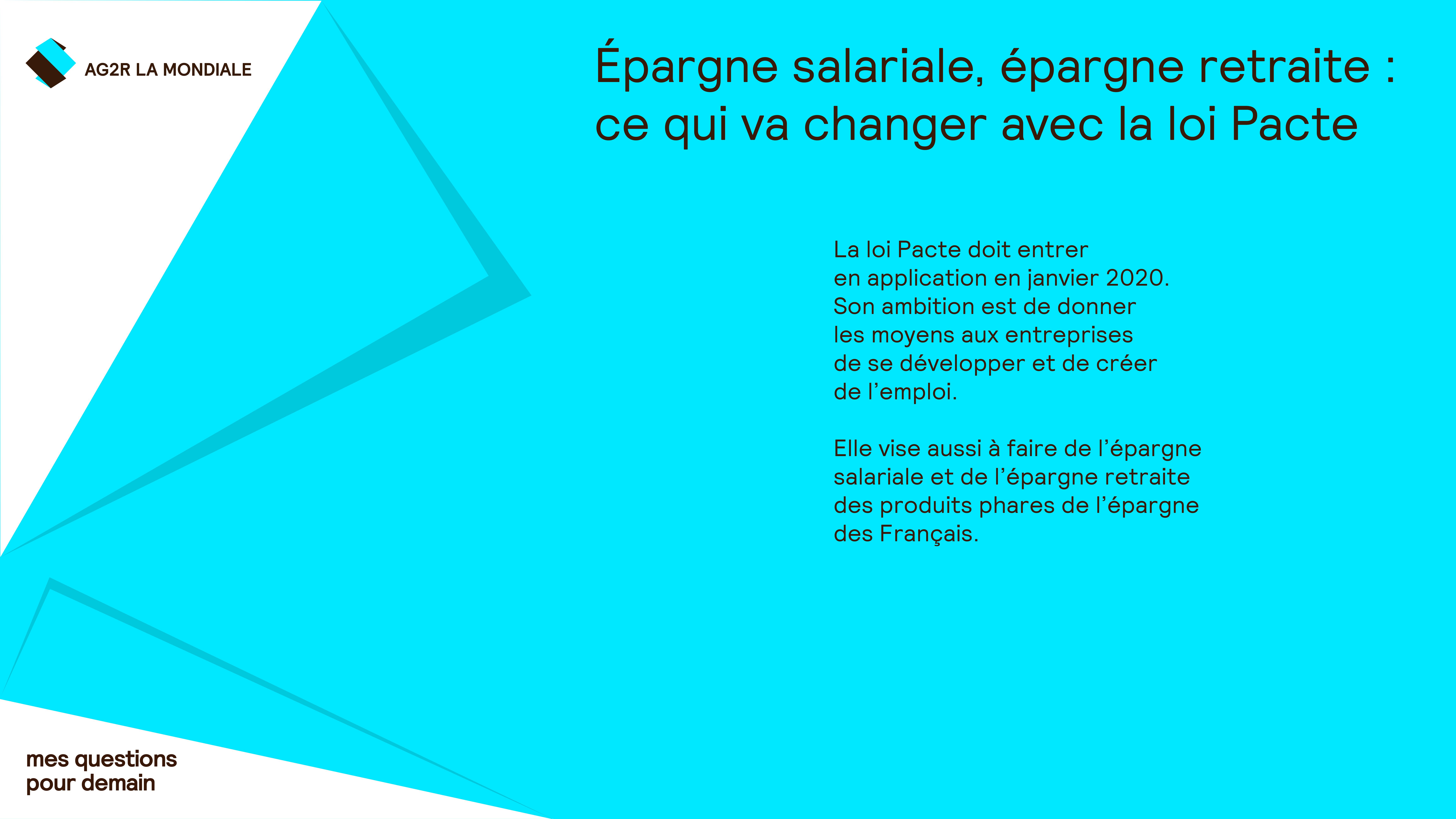 chef d entreprise et tns slideshare epargne salariale epargne retraite ce qui va changer avec la loi Pacte